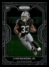 2020 Panini Prizm #374 Lynn Bowden Jr. RC Rookie Las Vegas Raiders