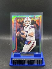 2025 Topps Chrome Josh Allen Refractor #34 Buffalo Bills