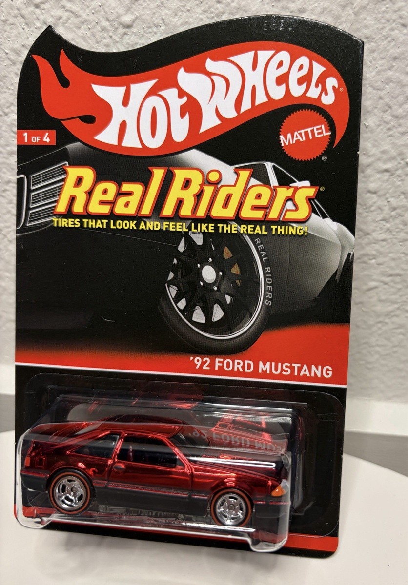 Hot Wheels Real Riders '92 Ford Mustang Series 12 Spectraflame