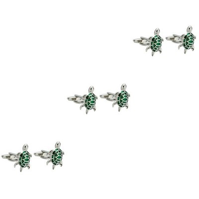  3 Pack Hemdenlinks Schildkröten Manschettenknöpfe Brosche Für Damen