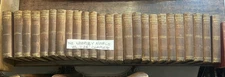THE WAVERLEY NOVELS - 1871 - Set of  25 Antiquarian HB Books- SIR WALTER SCOTT