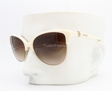 Tiffany Sunglasses TF 4080 8161/3B Ivory Off White Gold Lock No Case