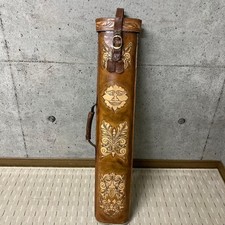 Billiard cue case Used No brand, handmade Full leather 2x4