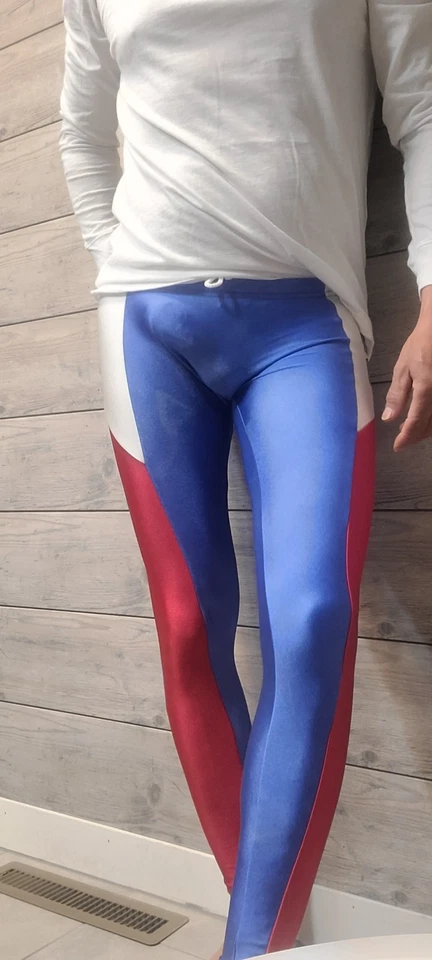 N2N Bodywear Hombre Rojo Blanco Azul Galaxy Runner Medias Talla M L XL Foto 2 de 4