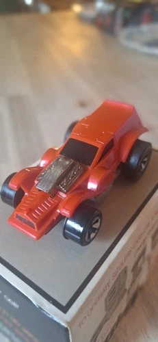 Vintage 1970 Hot Wheels Sizzlers Hiway Hauler Pink/Red Mexico Working Motor Nice