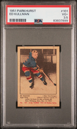 Ed Kullman #101 card