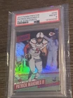 2017 Panini Prestige Patrick Mahomes Rookie BLUE Xtra Points PSA 8
