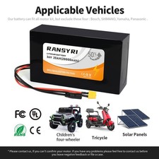 Used 36V 20AH Battery Lithium Battery BMS