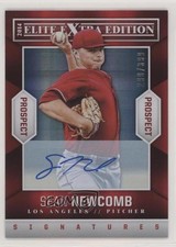 2014 Panini Elite Extra Edition Prospects 290/399 Sean Newcomb #15 Auto 0m8