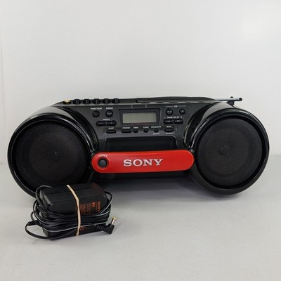 Sony CFD-980BK CD/Cassette Boombox for sale online | eBay