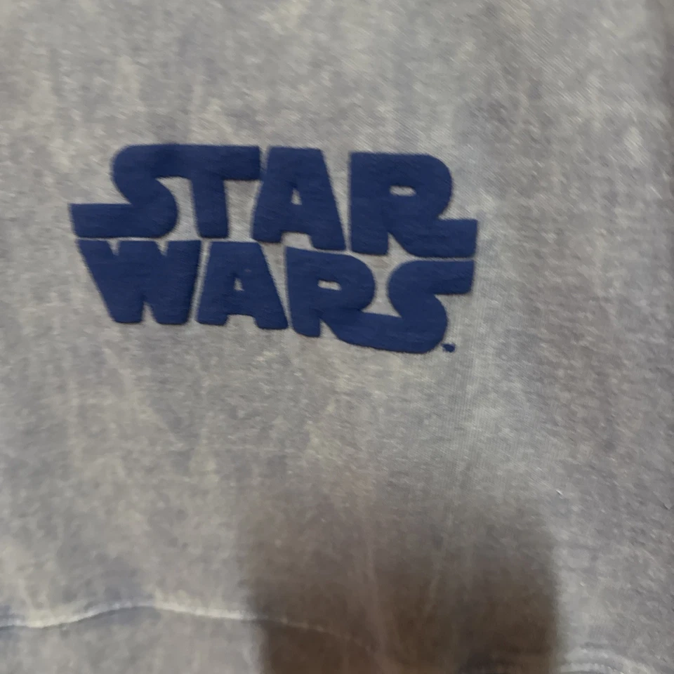 DisneyParks Star Wars Hoth Spirit Jersey AT-AT Blue Stone-Washed Look -unisex XL - Image 3 of 4