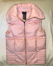 Ralph Lauren Girls Pink Quilted Puffer Vest XL 16