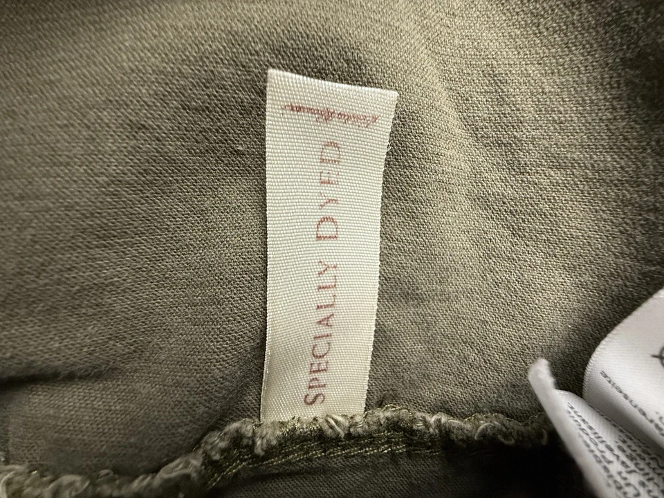 Chaqueta de Camionero De Colección Eddie Bauer Verde Oliva Pana XL Botón Western Foto 4 de 4