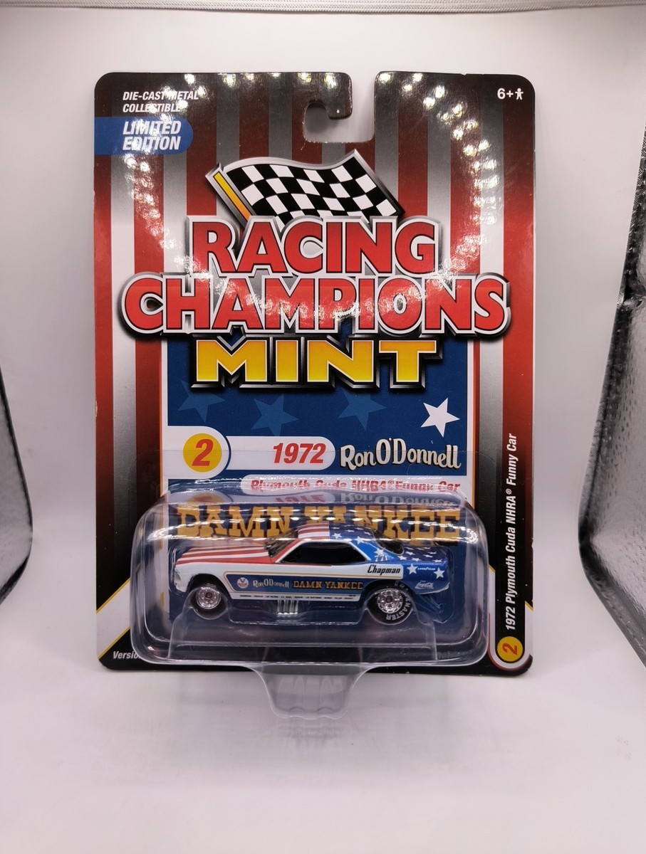 希少 ブレードランナー ミニカー ERTL ビンテージ アメトイ スターウォーズ 2025 Racing Champions Mint 1972 Pylmouth Cuda NHRA Funny Car 