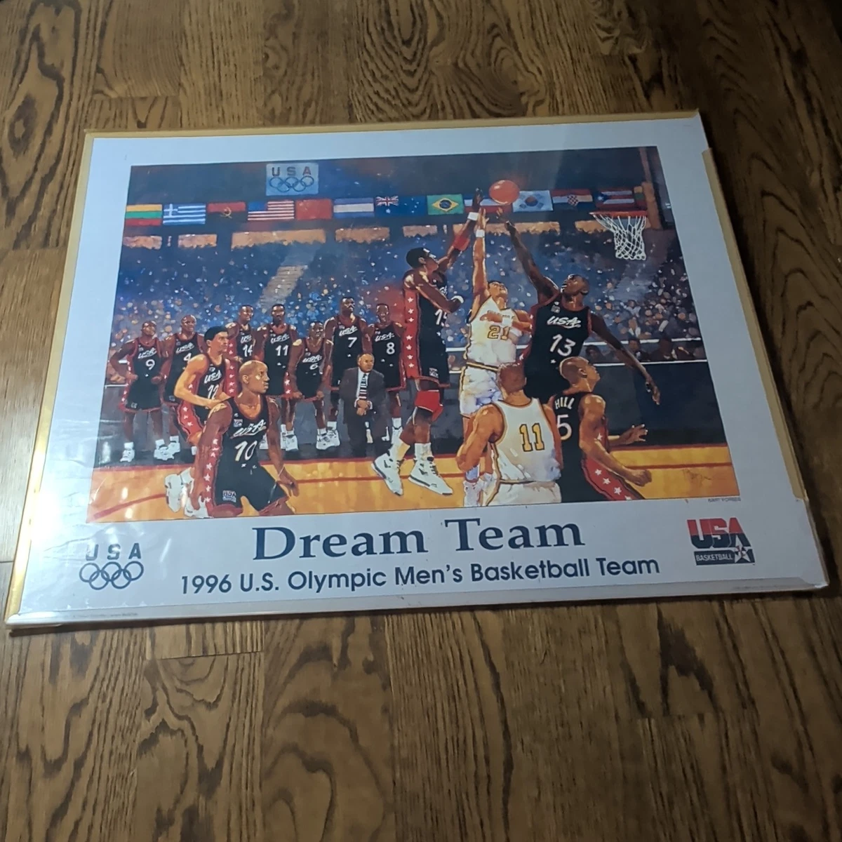 Dream Team Poster In Vintage Sports Posters for sale | eBay