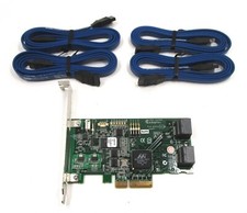 HP Proliant ML150 G5 ADAPTEC AAR 1430SA RAID Controller Card  4 SATA cables