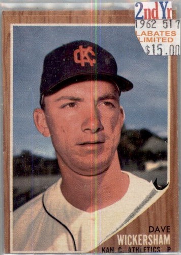 1962 Topps 1-588 Aaron-Clemente-Koufax-Mantle-Mays-Musial-Banks-Kaline-Torre - Picture 582 of 688