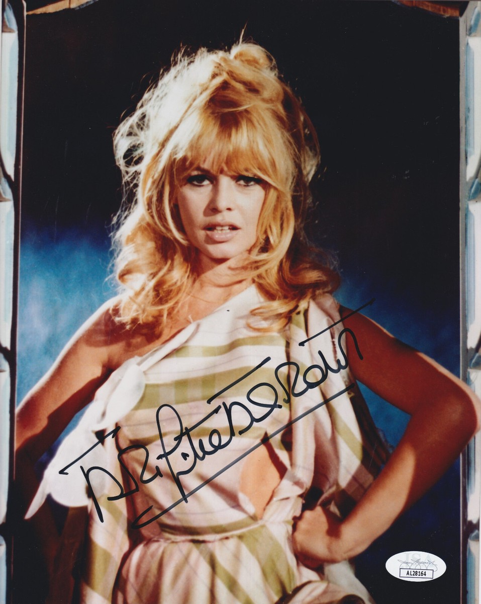 Brigitte Bardot signed 8x10 photo JSA | eBay
