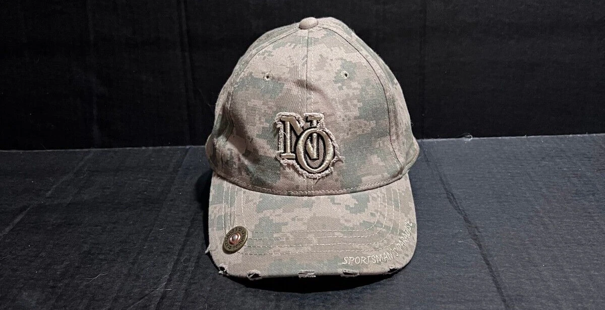 Sportsmans Hunter Hat Cap Strapback Green Camo Digital Print Hunting Adjustable
