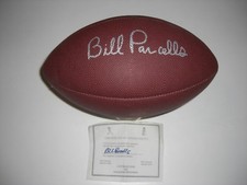  BILL PARCELLS NEW YORK GIANTS SB CHAMPSw/COA SIGNED FOOTBALL 