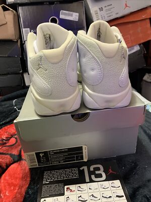 H*』様 Nike Air Jordan 13 ホワイト Size 9.5 - Air Jordan 13 Retro Low All White for sale online | eBay