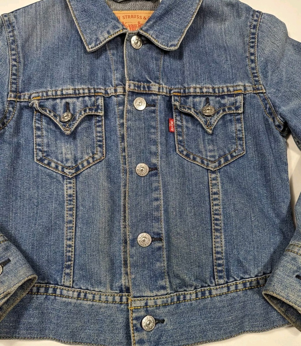 Levi's Type 1 Denim Jacket Iconic Retro Vintage Y2K Men's Large | eBay