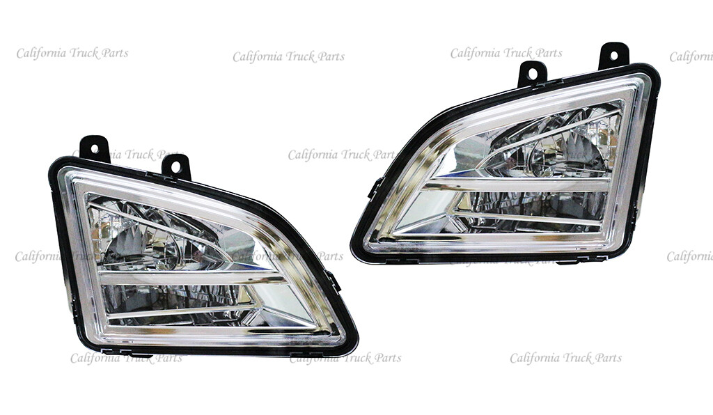 For Volvo VNL 2018-2023 Full LED Fog Light Lamp pair (LH &RH