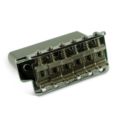 NEW Kluson Vintage Tremolo Bridge, Narrow Spacing, Nickel Saddles CHROME #KNTSCN