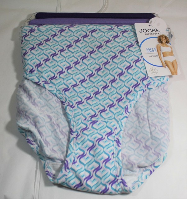 Fashion Women's Lingerie & Nightwear Women's Knickers 3 JOCKEY Elance Hipster Hipsters Supersoft