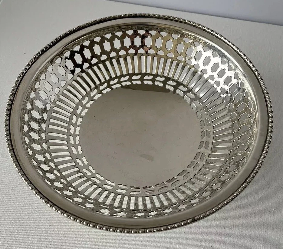 Prato de compota - excelente estado - prato de servir banhado a prata para todos os fins - Imagem 3 de 4