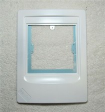  1 DMCFR Gloss White Mounting Frame M S DMC3-4 Intercom Room Station