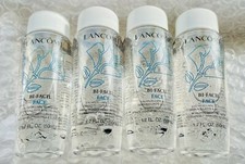 4 Lancome Bi-Facil Face Bi-Phased Micellar Water Makeup Remover 1.7 oz Each