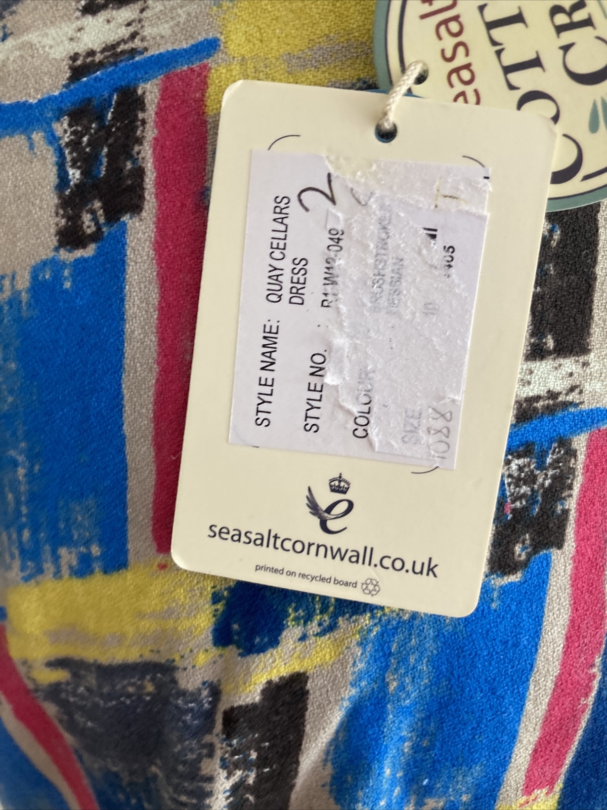 Seasalt Vintage/Retro Style Cotton Crepe Dress Size 10 Brand New With Tags 8