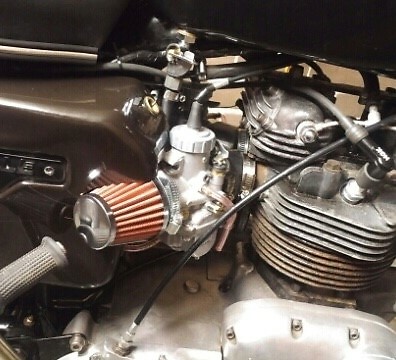 Triumph T140E carbs, Mikuni VM32 Carburetor Kit with 45 degree