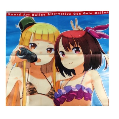 Gun Gale Online Micro Fiber Towel Dengeki Magazine Furoku Sword Art SAO