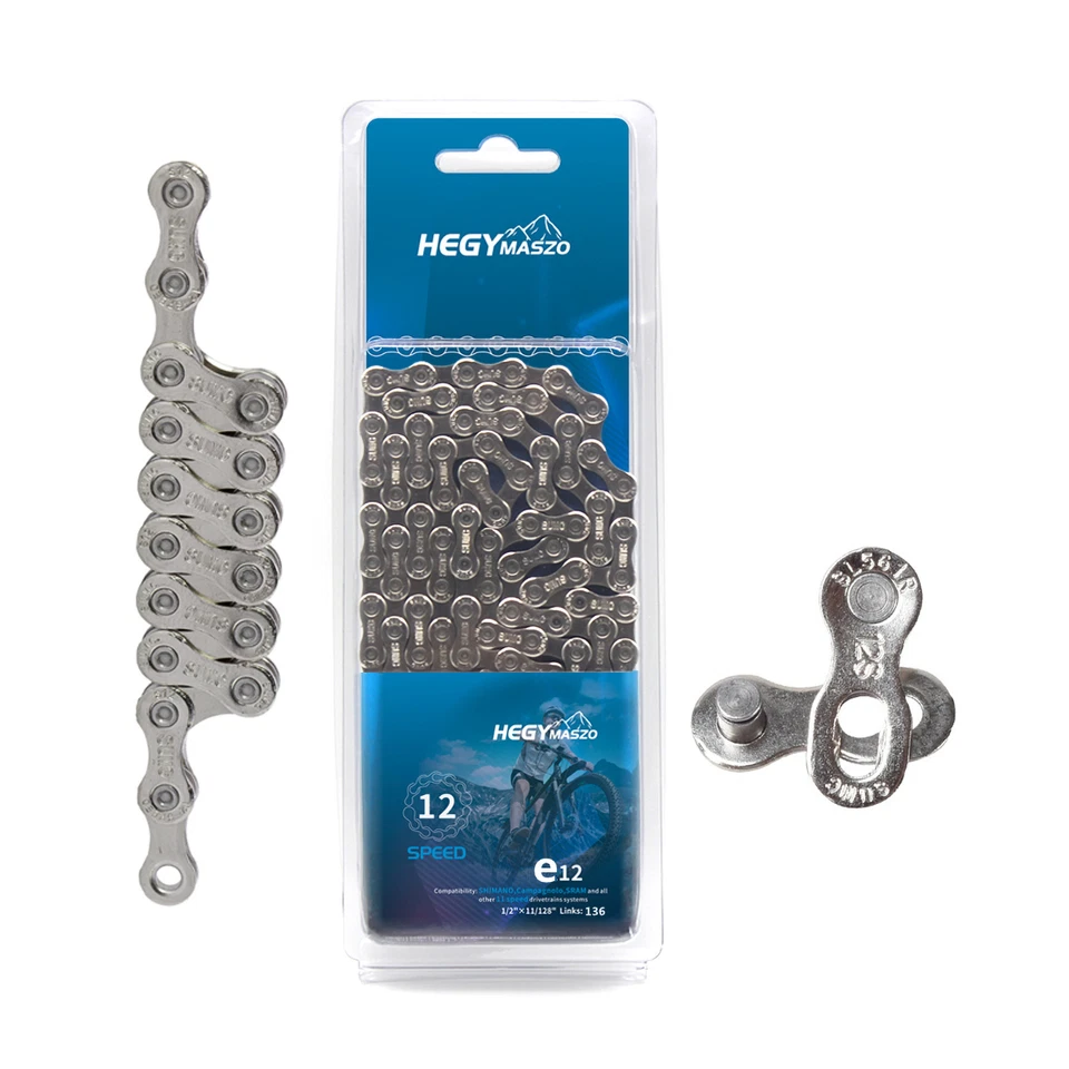 KMC E12 E-Bike 12 velocidades bicicleta eléctrica cadena 130/136L SUMC MTB/carretera/ciudad bicicleta eléctrica EE. UU. Foto 4 de 4