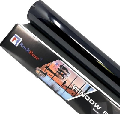 Premium 2PLY Charcoal Car Window Tint 24''x100' - Heat & UV Blocker