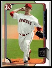 2015 Bowman #BP15 Jeremy Rhoades Los Angeles Angels