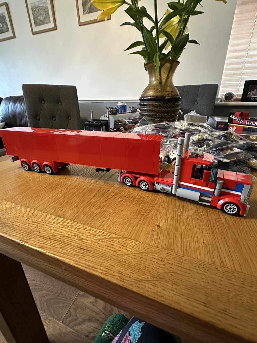 Lego American Kenworth peterbilt truck Trailer Speed Champions