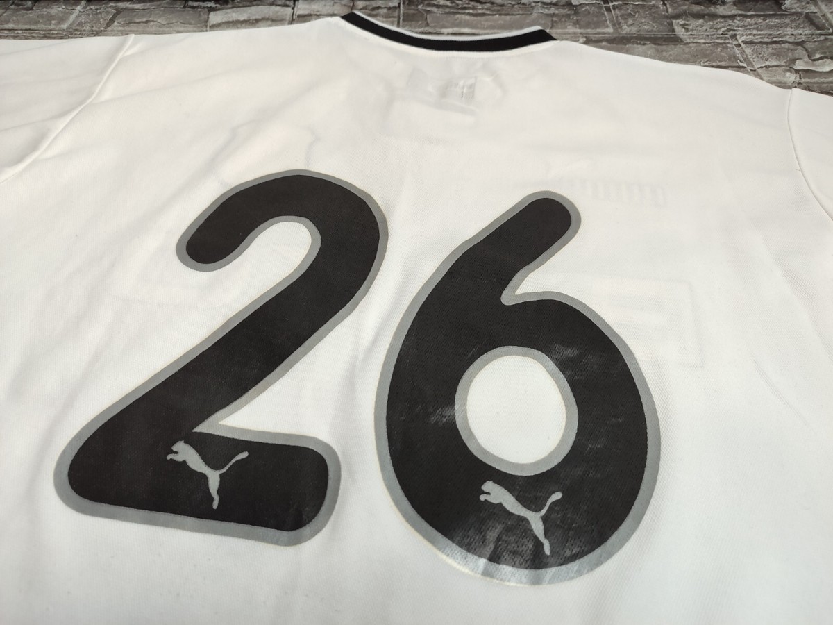 BESIKTAS JK 2000 2001 Match Worn Home Shirt Jersey Turkey Football