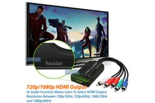Easy HD Component Video Audio To Converter With Selectable 1080p 720p Output