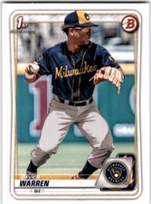 2020 Bowman Draft #BD-97 Zavier Warren