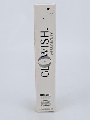 Huda Beauty Glowish Bright Light Sheer Concealer 1.5 Fair Cool Full Size 0.35 oz