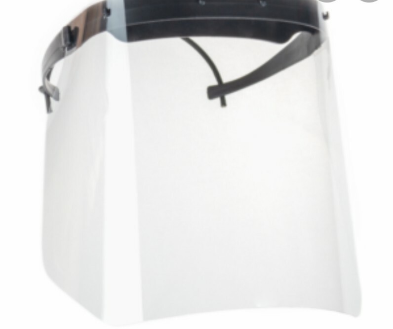 Visiera Protettiva Covid Paraschizzi ULTRALEGGERA In PET-GAG Omologata - Foto 9