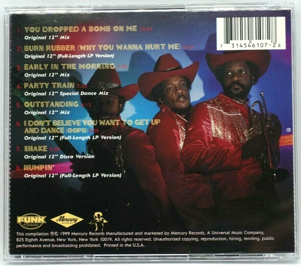 Gap Band : Funk Essentials - The 12" Collection and More CD Album - RARE - Image 2 of 3