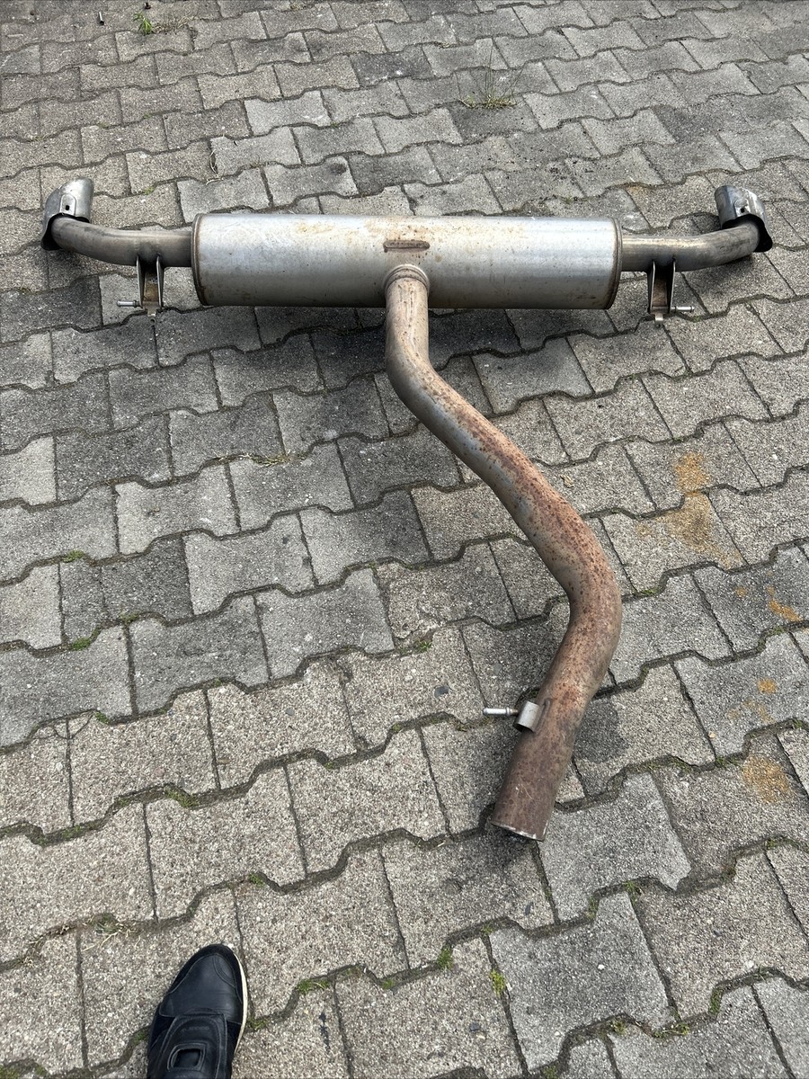 Original BMW X6 E71 N57 3.0D Auspuff Abgasanlage Schalldämpfer 