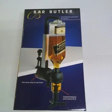 Single Bar Butler Liquor Bottle Dispenser Unique Drinkware Whiskey Holder Pourer
