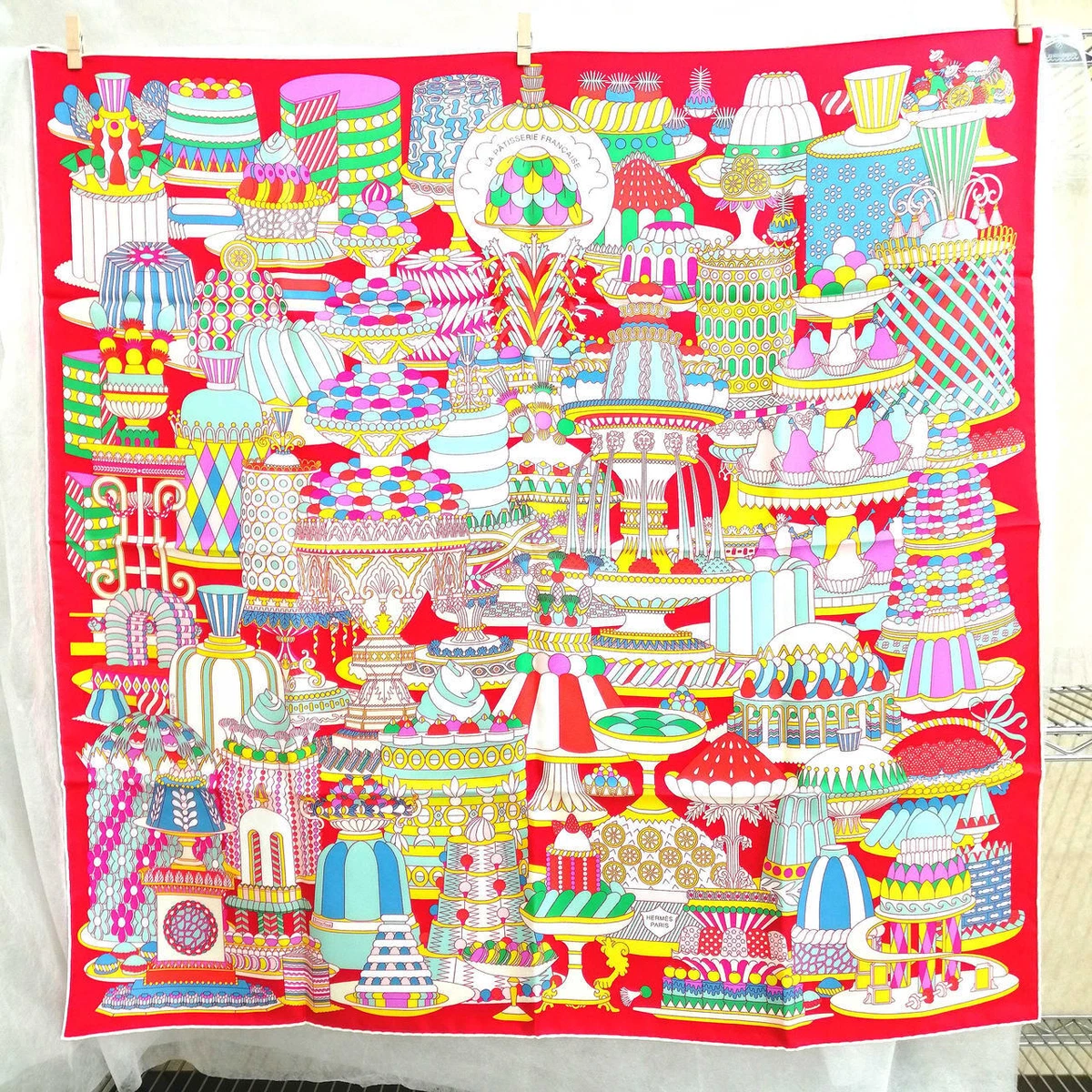 Hermes hotsell patisserie scarf