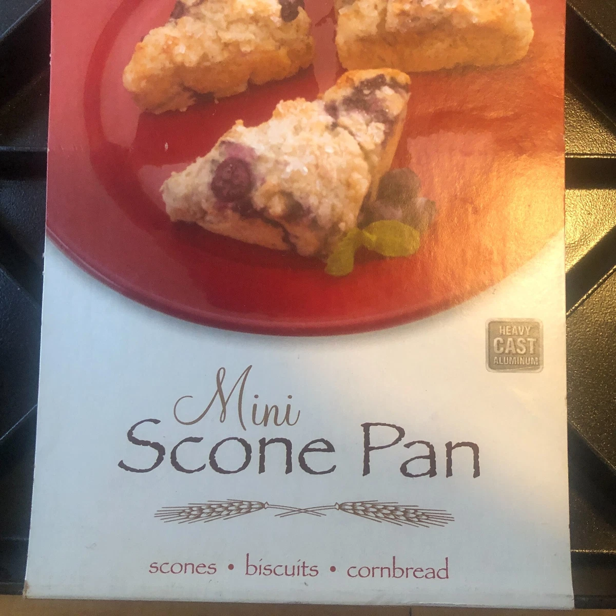 Nordic Ware Cast Aluminum Mini-scone Pan