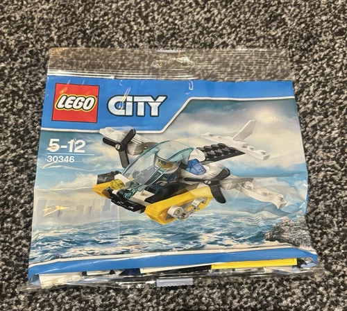 Lego City Prison Island Floatplane - 30346 - NEUF dans sachet scellé - set retiré